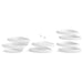 Sterling 88028100 STORE+ Ten-Piece Accessory Kit, White