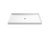 Sterling 95081 GUARD+ 60" x 42" Shower Base, Center Drain, White