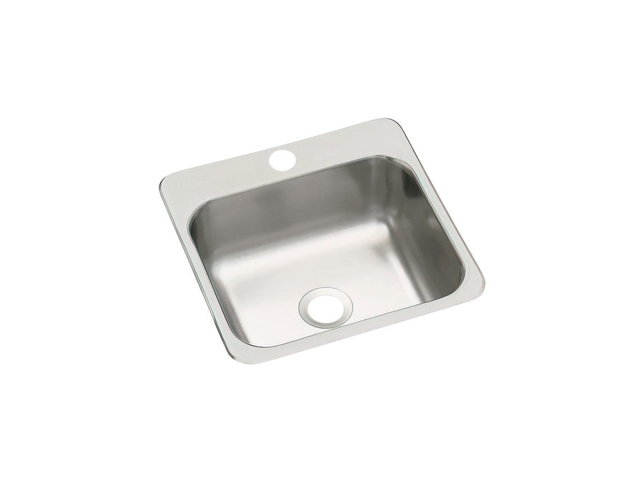 Sterling Secondary Sink 15" top-mount single-bowl bar sink