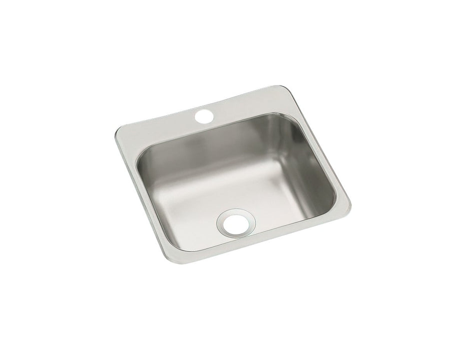 Sterling Secondary Sink 15" top-mount single-bowl bar sink
