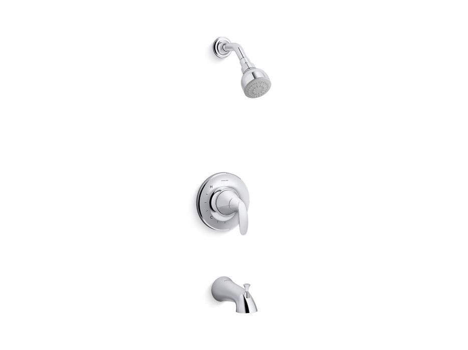 Sterling TS24820-4G Valton Rite-Temp® Bath and Shower Faucet Trim Set, 1.75 GPM, Polished Chrome