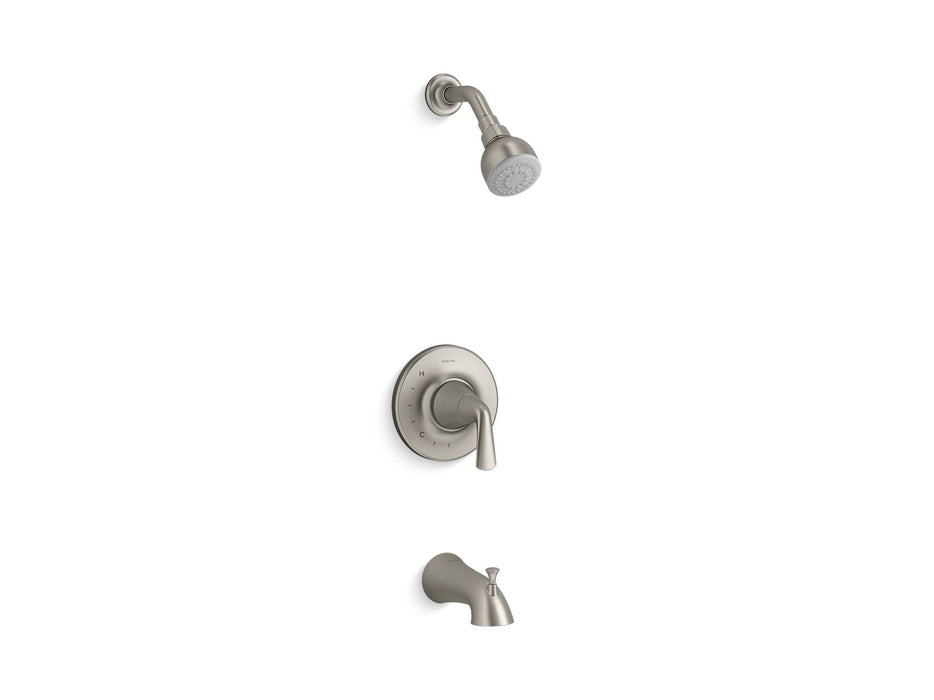 Sterling TS27377-4G Medley Rite-Temp® Bath and Shower Faucet Trim Set, 1.75 GPM, Vibrant Brushed Nickel