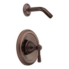 Moen T2112NH Kingsley Collection Single Handle Posi-Temp Pressure Balanced Shower Trim Less Shower Head from the in Oil Rubbed Bronze