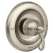 Moen T2121 Traditional Single Handle Pressure Balanced Valve Trim Only in Spot Resist Brushed Nickel