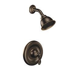 Moen T2122EP Traditional Single Handle Pressure Balanced in Mediterranean Bronze