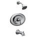 Moen T2157EP Brantford Tub and Shower Trim Package with Single Function Shower Head in Chrome