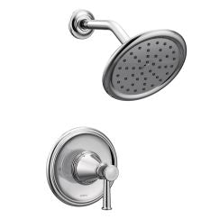 Moen T2312 Belfield Shower Trim Package with Single Function 2.5 GPM Shower Head in Chrome