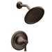 Moen T2312 Belfield Shower Trim Package with Single Function 2.5 GPM Shower Head in Oil Rubbed Bronze