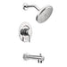 Moen T3293 Align Single Handle 1-Spray Moentrol Tub and Shower Faucet Trim Kit with Valve in Chrome