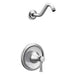 Moen T3312 Belfield Shower Trim Package with Moentrol Pressure Balancing Valve Technology - Less Shower Head in Chrome