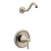 Moen T3312 Belfield Shower Trim Package with Moentrol Pressure Balancing Valve Technology - Less Shower Head in Brushed Nickel