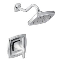Moen T3692 Voss Single Handle 1-Spray Moentrol Shower Faucet Trim Kit with Valve in Chrome