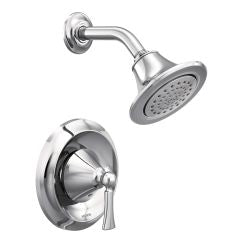 Moen T4502 Wynford Single Handle 1-Spray Posi-Temp Shower Faucet Trim Kit in Chrome