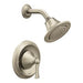 Moen T4502 Wynford Single Handle 1-Spray Posi-Temp Shower Faucet Trim Kit in Brushed Nickel
