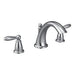 Moen T4943 Brantford Two Handle Deck Mount Roman Tub Faucet Trim Kit with Valve in Chrome