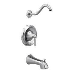 Moen T5503NH Wynford Moentrol One Handle Tub and Shower Faucet Trim Kit in Chrome