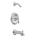 Moen T62153NH Brantford Single Handle Pressure Balance Tub and Shower Faucet Trim without Showerhead in Chrome