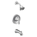 Moen T62743 Glyde Single Handle 2.5 GPM Pressure Balance Tub and Shower Faucet Trim Kit in Chrome