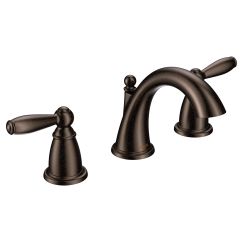 Moen T6620 Brantford 8" Widespread Two Handle Bathroom Faucet Trim Kit in Oil Rubbed Bronze