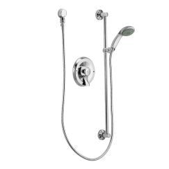 Moen T8346EP15 Shower Trim Package with 1.5 GPM Single Function Hand Shower Less Rough-in Valve in Chrome