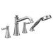 Moen  Two-Handle Roman Tub Faucet Includes Hand Shower