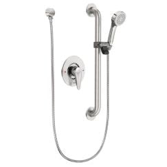 Moen T9346GBM15 Commercial Posi-Temp All - Metal Trim Kit in Chrome/Stainless