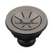 BLANCO Essential Silgranit Color-Matched 3.5" Basket Strainer with Turn-to-Close Design - Truffle