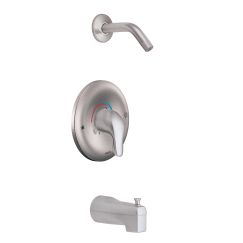 Moen TL183NH Chateau Posi-Temp Tub/Shower in Brushed Chrome