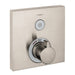 hansgrohe ShowerSelect Thermostatic Trim for 1 Function, Square
