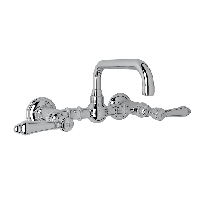 ROHL A1423 Acqui® Wall Mount Bridge Lavatory Faucet With U-Spout