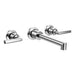 Moen TS43003 Arris Two Handle Wall Mount Bathroom Faucet in Chrome