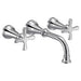Moen TS44105 Two-Handle Wall Mount Bathroom Faucet