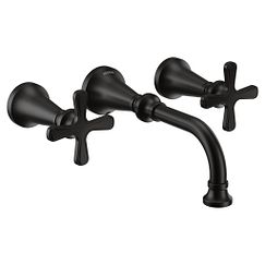 Moen TS44105 Two-Handle Wall Mount Bathroom Faucet