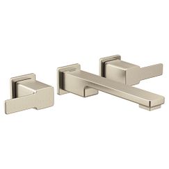 Moen  Two-Handle Wall Mount Bathroom Faucet