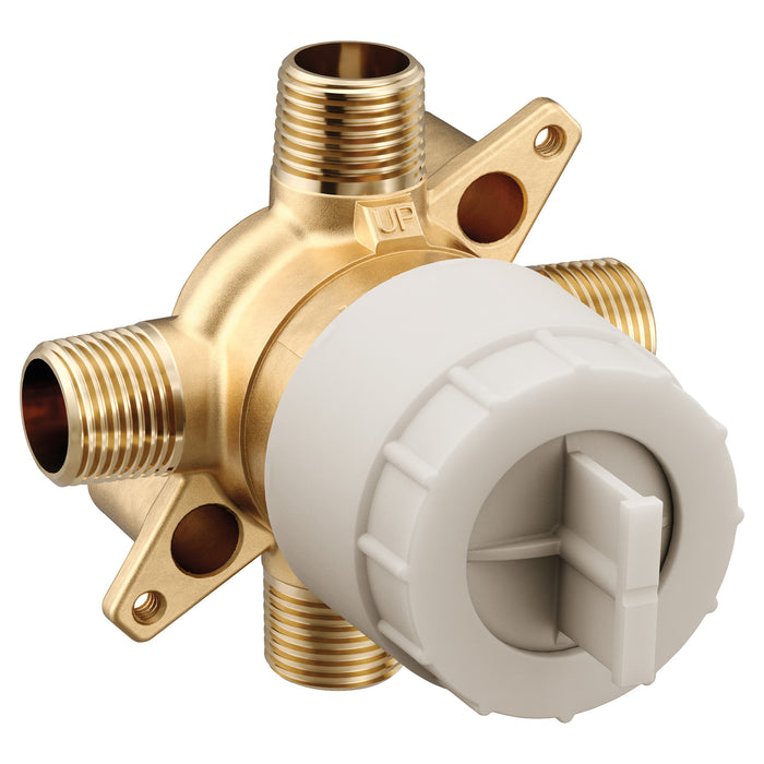 M-CORE 4 Port 1/2" Crimp Ring PEX With Cc/Ips Tub Connection Includes Stops