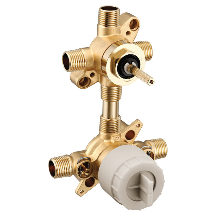 Transfer 1/2" CC/Ips Connection Includes Pressure Balancing Stops Volume Control