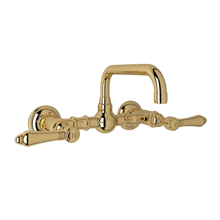 ROHL A1423 Acqui® Wall Mount Bridge Lavatory Faucet With U-Spout
