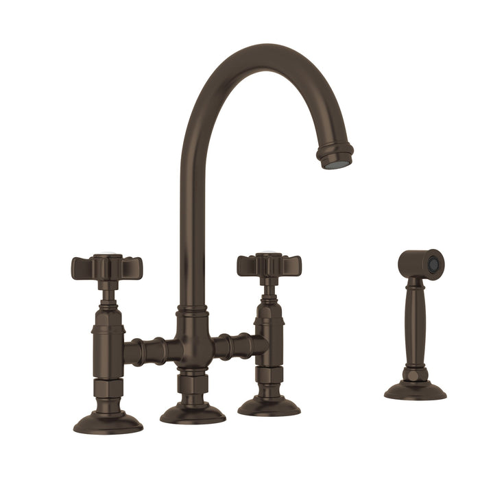 ROHL A1461WS San Julio® Bridge Kitchen Faucet With Side Spray