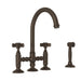 ROHL A1461WS San Julio® Bridge Kitchen Faucet With Side Spray