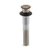 KOHLER K-7124 Pop-up clicker drain without overflow