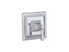 KOHLER T10421-4S-CP Memoirs Stately Valve Trim With Lever Handle For Thermostatic Valve, Requires Valve in Polished Chrome