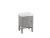 KOHLER K-CM2604-BD1 Tresham 24" bathroom vanity cabinet with sink and quartz top
