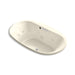 KOHLER K-5718-H2-47 Underscore Oval 72" x 42" drop-in whirlpool with heater without jet trim