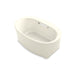 KOHLER K-5702-GW-96 Underscore Oval 60" x 36" freestanding BubbleMassage(TM) Air Bath with Bask heated surface