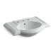 KOHLER K-2295-8-95 Devonshire Bathroom sink with 8" widespread faucet holes