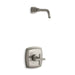 KOHLER TLS16234-3-BN Margaux Rite-Temp(R) Shower Valve Trim With Cross Handle, Less Showerhead in Vibrant Brushed Nickel
