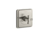 KOHLER K-T13173-3B Pinstripe Valve trim with cross handle for thermostatic valve, requires valve