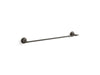 KOHLER 26524-2BZ Decorative 24" Towel Bar in Oil Rubbed Bronze