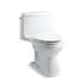 KOHLER K-3811 Santa Rosa One-piece compact elongated 1.6 gpf chair height toilet with slow-close seat