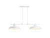 KOHLER K-23661-CH02 Modern Farm Two-light linear chandelier